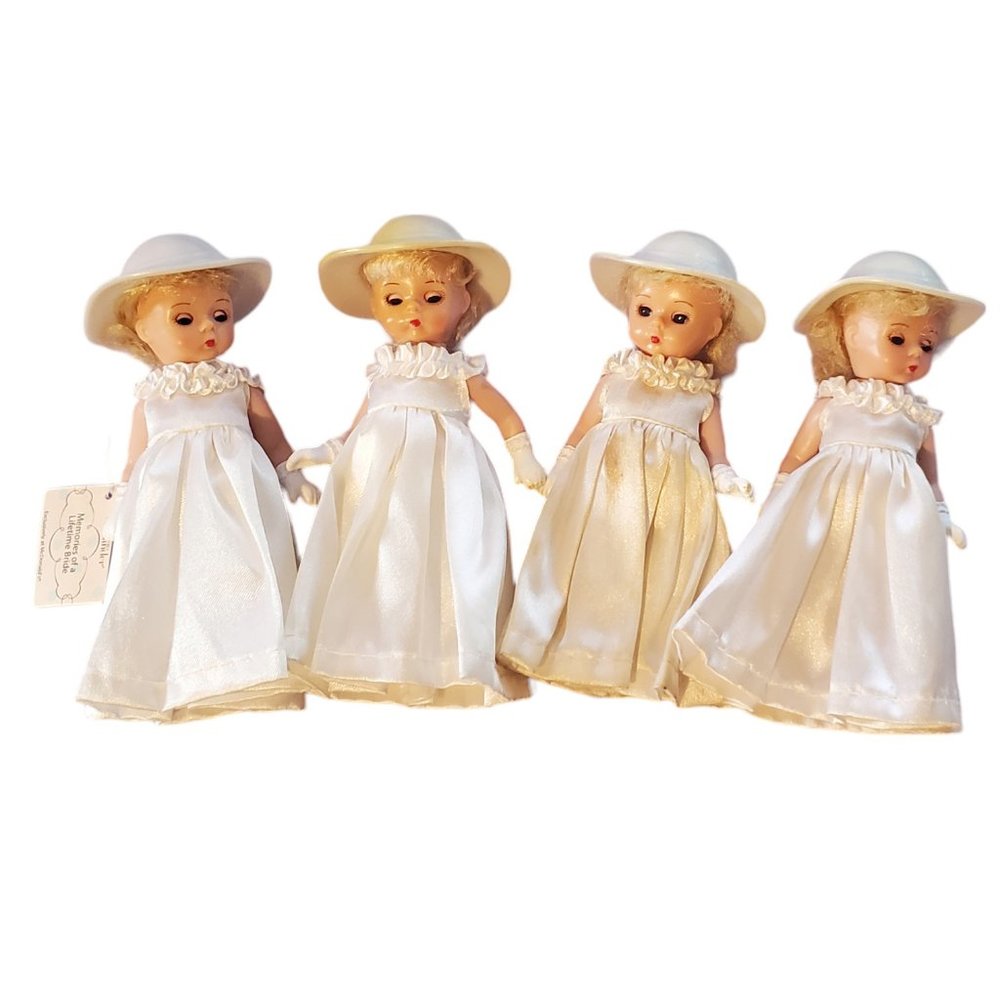 McDonalds Madame Alexander Memories of a Lifetime Bride (White) (4 Lot)